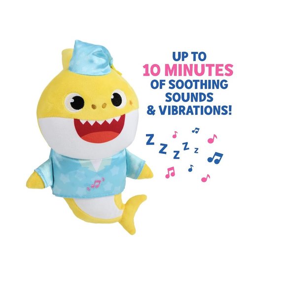 NEW Baby Shark Sleep Soother Baby Toy Sleep Toy White noise machine plush plushi - Picture 5 of 16